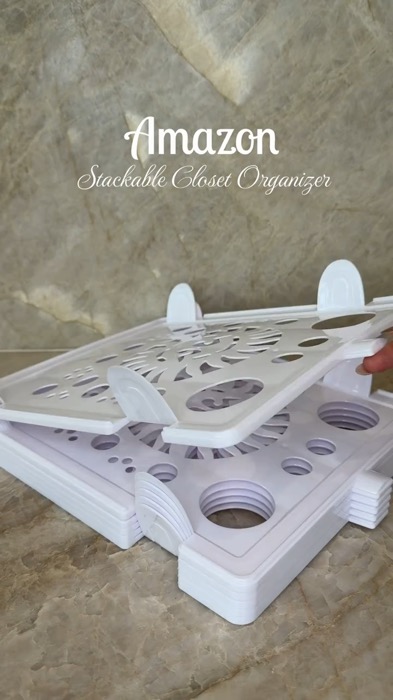 #wardrobe storage stacking board clothes#shopeesg