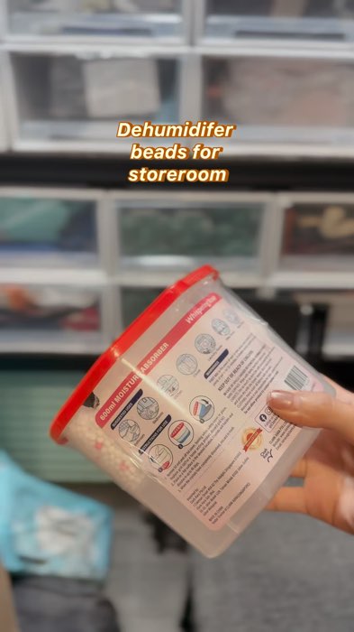 To prevent mould in storeroom! #26SVFind
