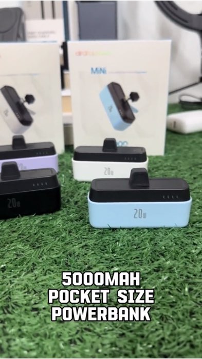 AIRDROPTECH PD 20W 5000mah Mini Power Bank Fast Charging Powerbank for IP 15 /14 /13 12 Samsung