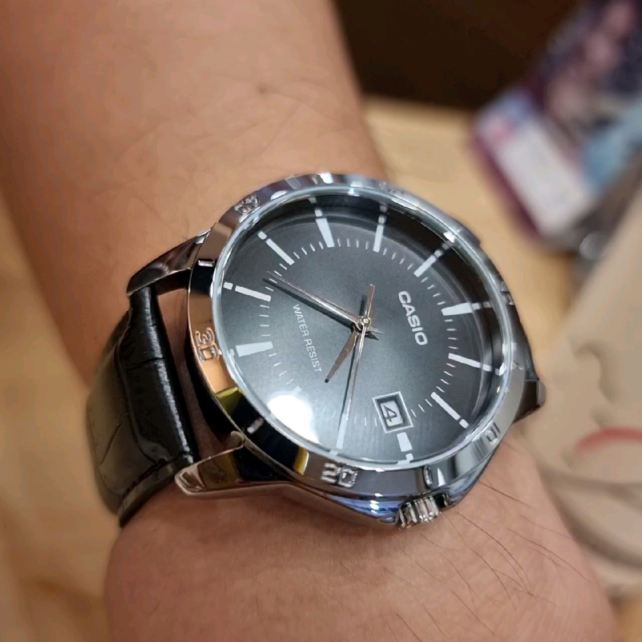 reviewร้านแนะนำcasio ของแท้ประกันศูนย์ นาฬิกาคาสิโอ ผู้ชาย รุ่น MTP V004D MTP V004SMILEYTIME ขายแต่ของแท้ ประกันศูนย์cmg c thong comment 0